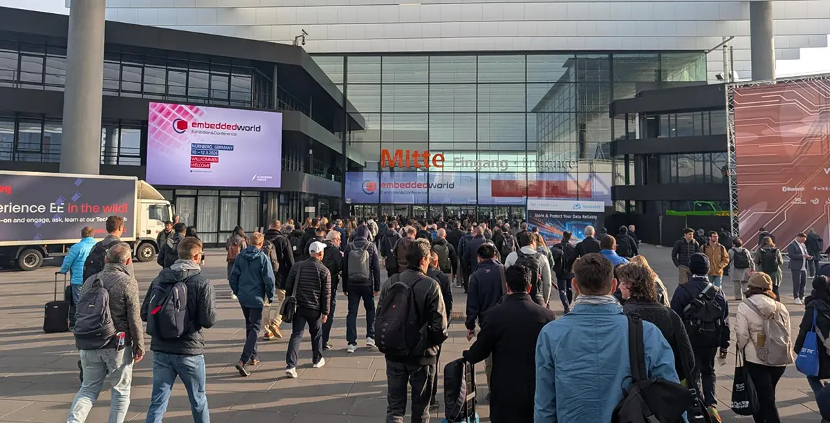 SOC-E team at Embedded World 2026 Nuremberg - Entry